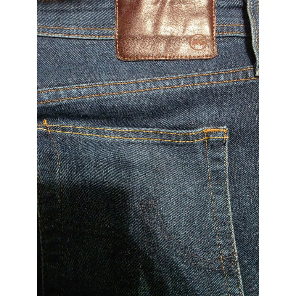 AG Adriano Goldschmied The Everett Slim Straight Mens Dark Wash Jeans 34x32 - Picture 10 of 10